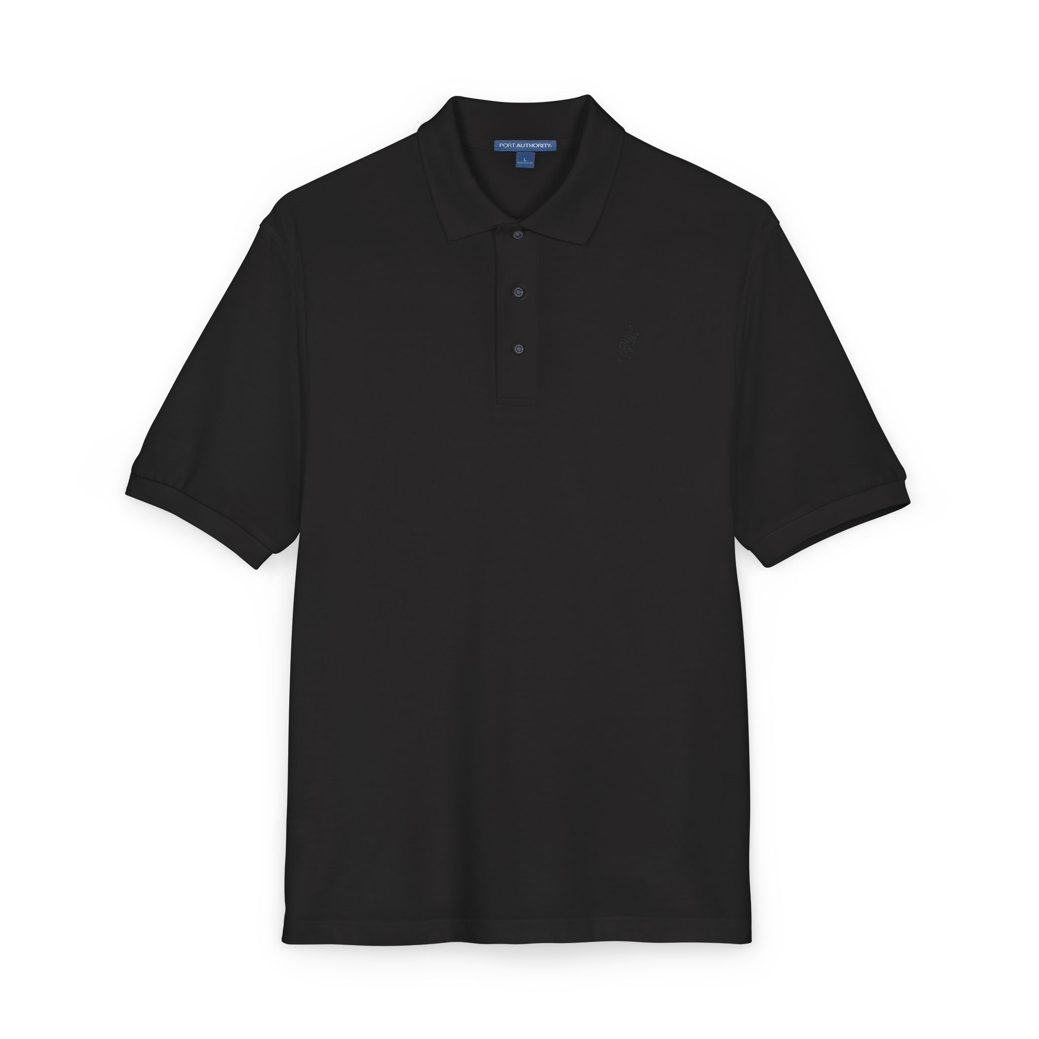 Luxury Black Polo Shirt