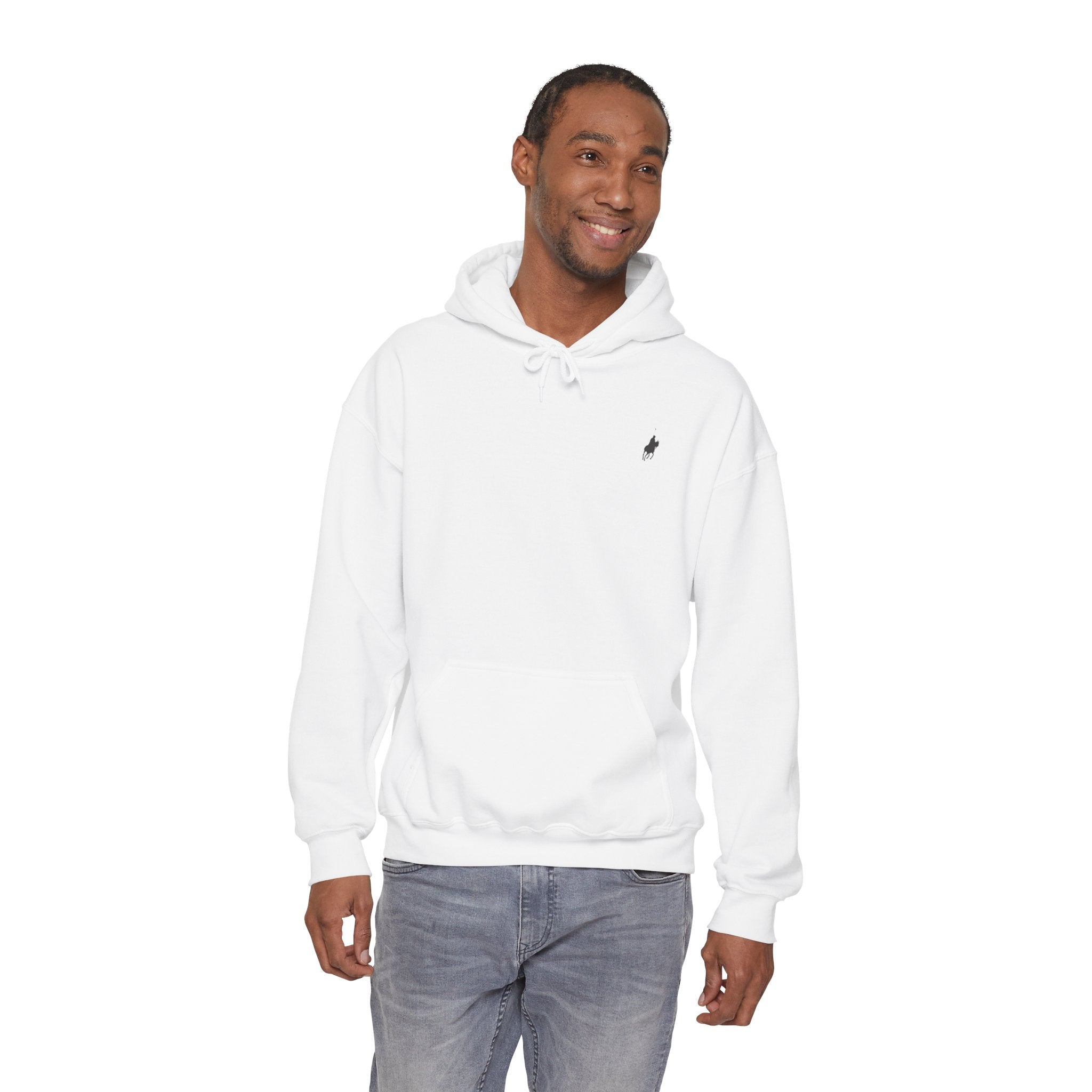White Basic Hoodie