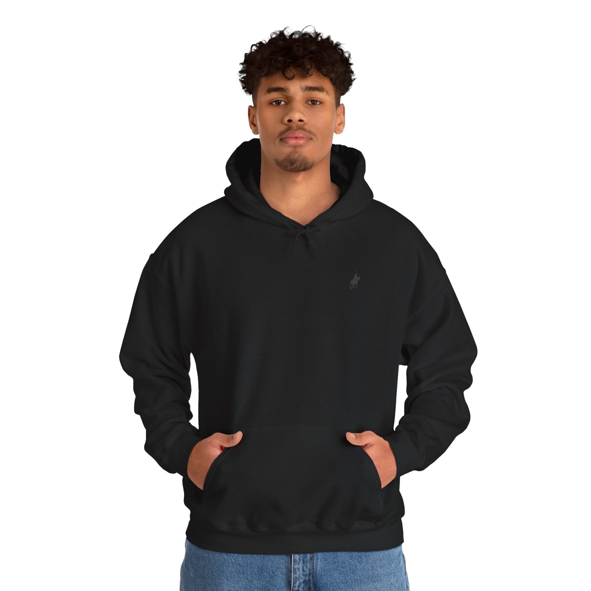 Black Basic Hoodie