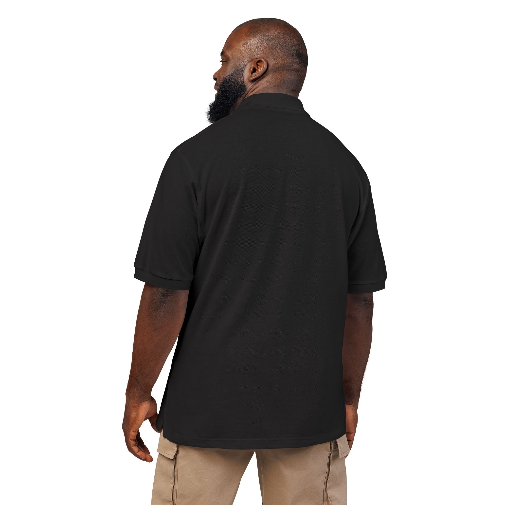Luxury Black Polo Shirt